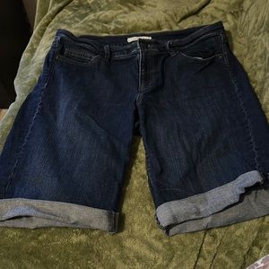 Ann Taylor Loft - size 10 Bermuda Jean shorts